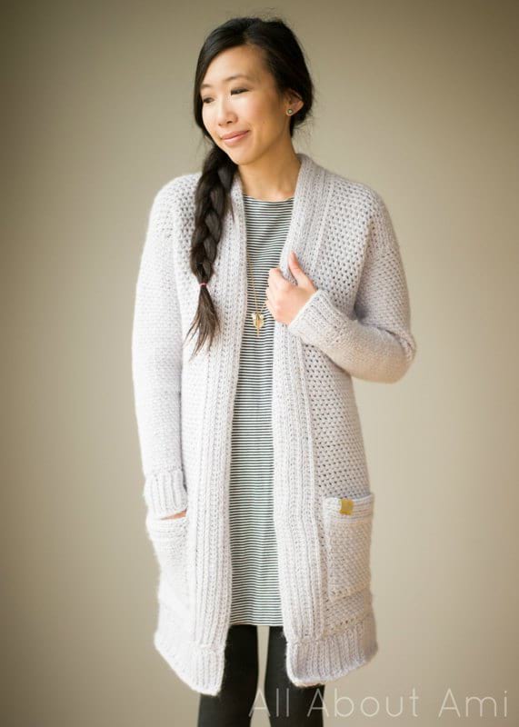 All About Ami Granite Cardigan