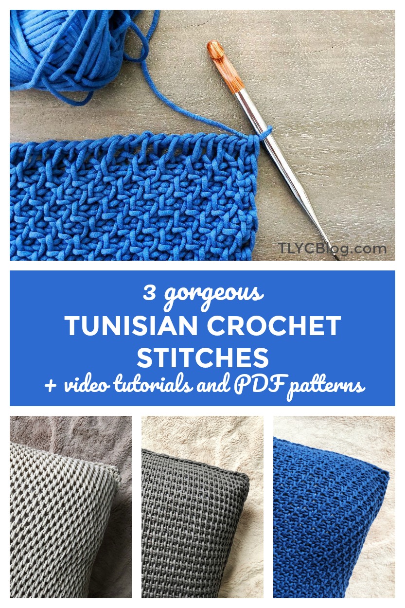 tunisian crochet video tutorial tunisian simple stitch full stitch honeycomb stitch patterns youtube tlyarncrafts tl yarn crafts