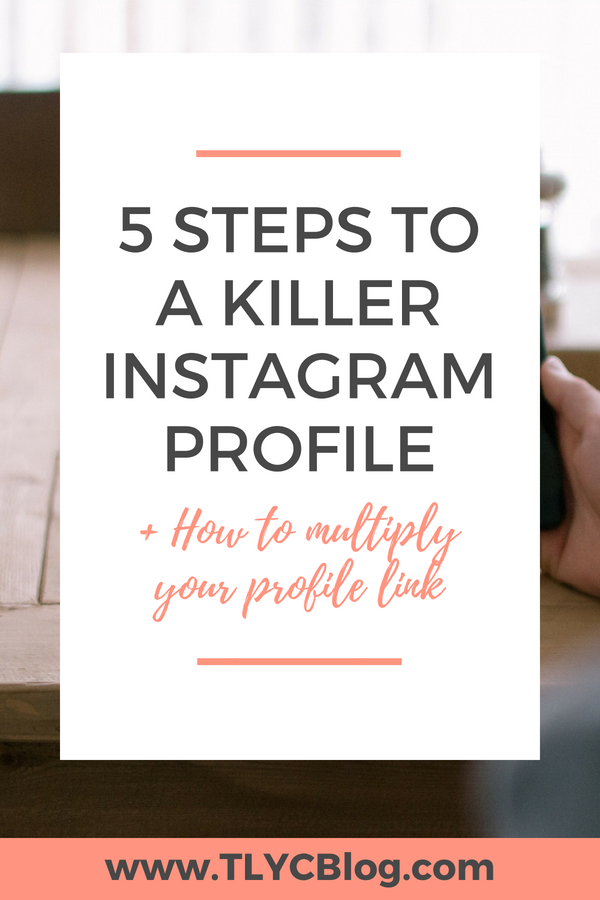 Your Instagram profile is like the homepage for your handmade business. Gain more fans, followers, and customers by following these 6 simple steps for a profile that converts every time! | TLYCBlog.com