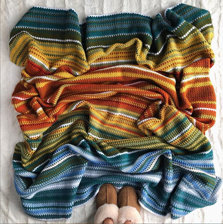 Temperature blankets by TL Yarn Crafts