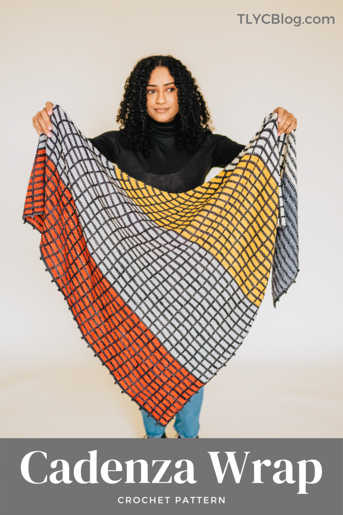 Camp Color x TL Yarn Crafts | Crochet the Cadenza Wrap and LoFi Cowl using the new Camp Color CC Fingering weight yarn. Crochet and Tunisian crochet shawl cowl pattern. | TLYCBlog.com
