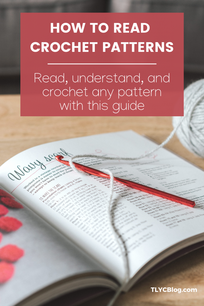 How to read crochet patterns for beginners. Learn abbreviations, punctuation, and troubleshooting problems. | TLYCBlog.com