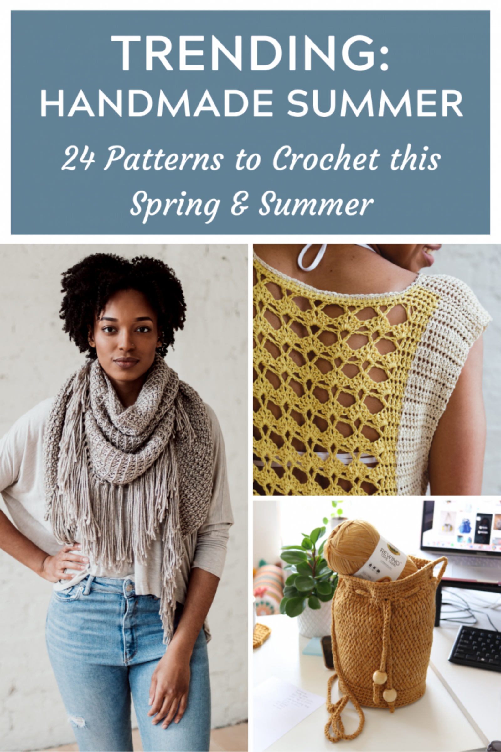 9 Spring & Summer Crochet Patterns [9 Trends]   TL Yarn Crafts