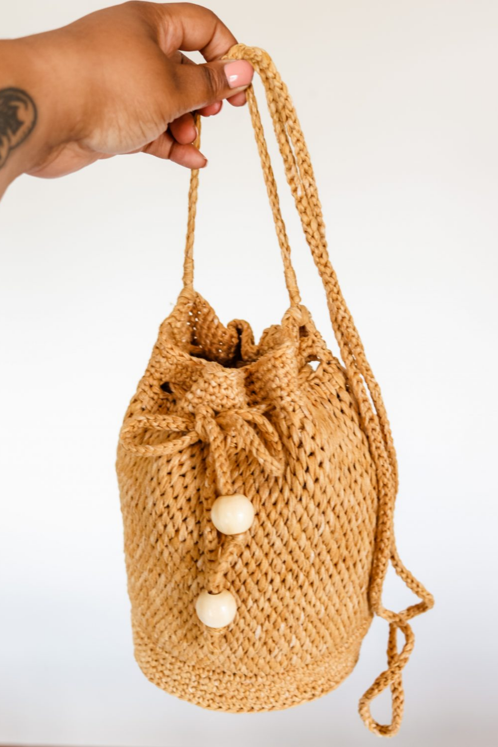 13. Crochet Harper Bucket Bag