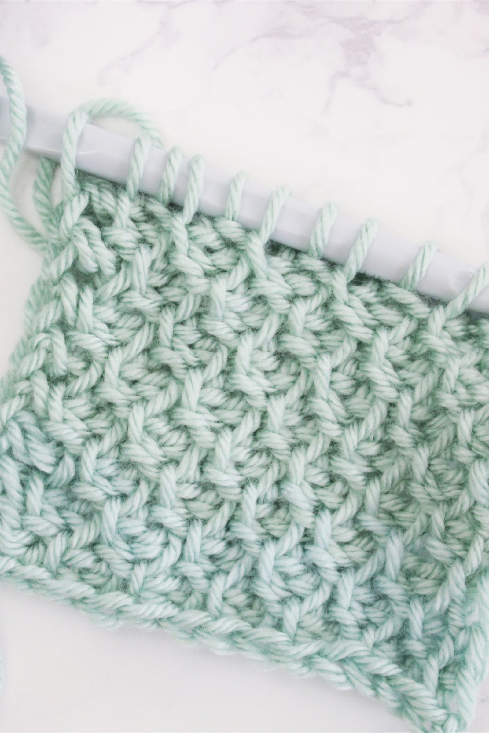 A Dozen and One Tunisian Dishcloths crochet pattern book