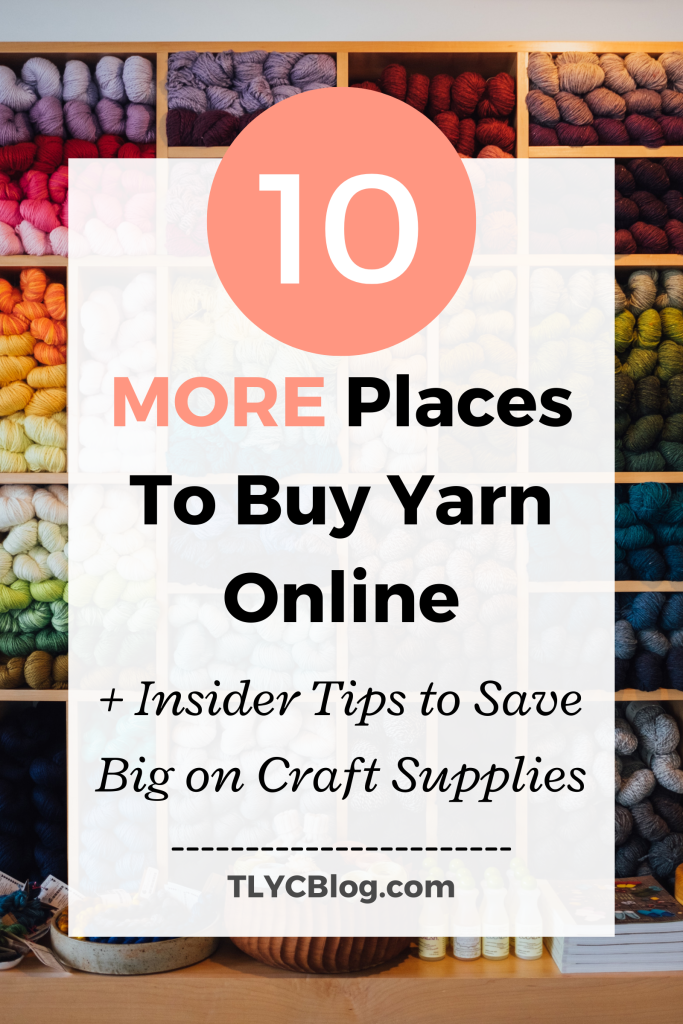 Online yarn buying guide for beginners - knit crochet yarn haul shopping buy yarn online