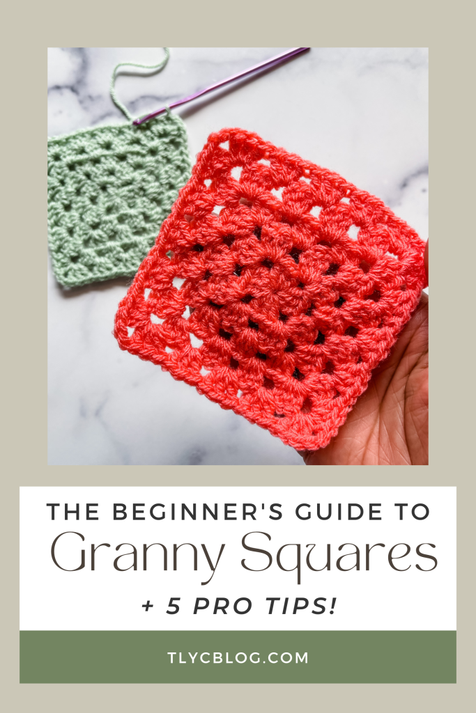 Learn how to crochet a granny square using this beginner-friendly tutorial + 5 pro tips and granny square project ideas. 
