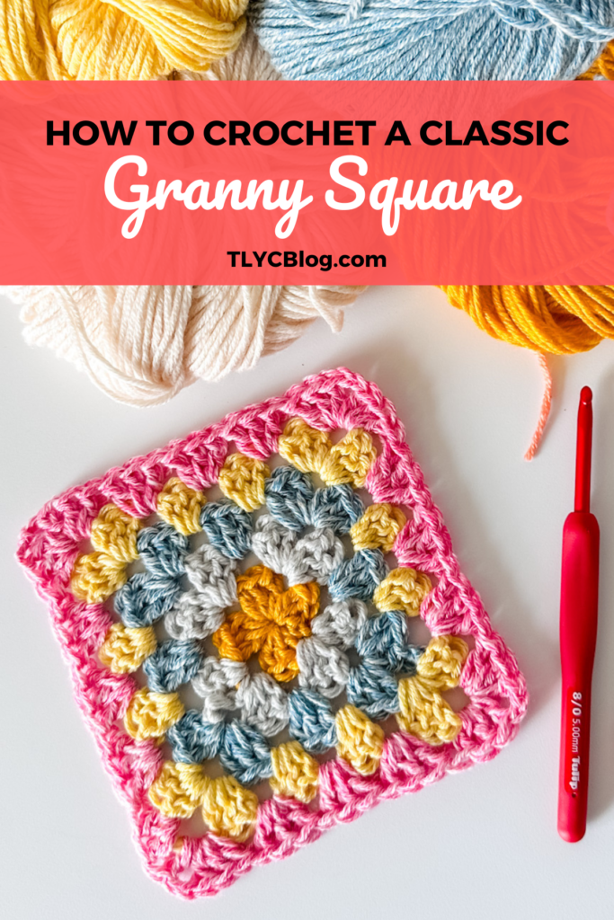 Learn the basics of crochet granny squares and get inspired to create your own during National Granny Square Day 2023. | TL Yarn Crafts