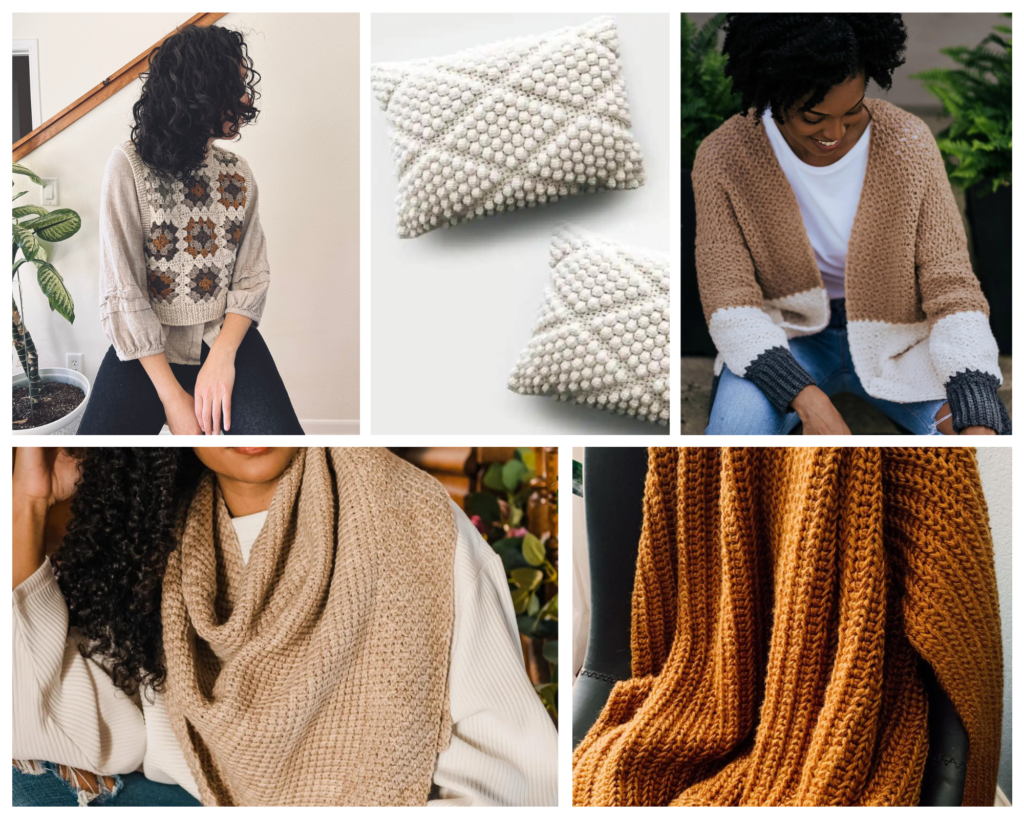 Crochet Neutral Color Trends Fall 2023 by TL Yarn Crafts