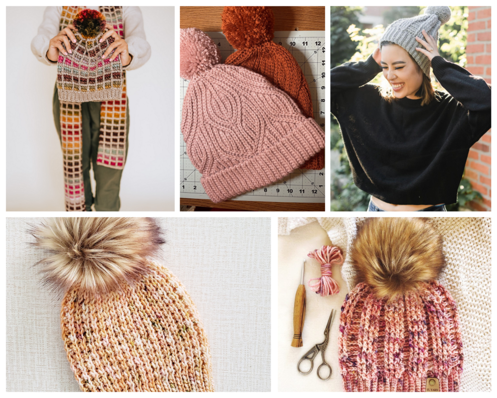 Elevate You Beanie Collection by TL Yarn Crafts