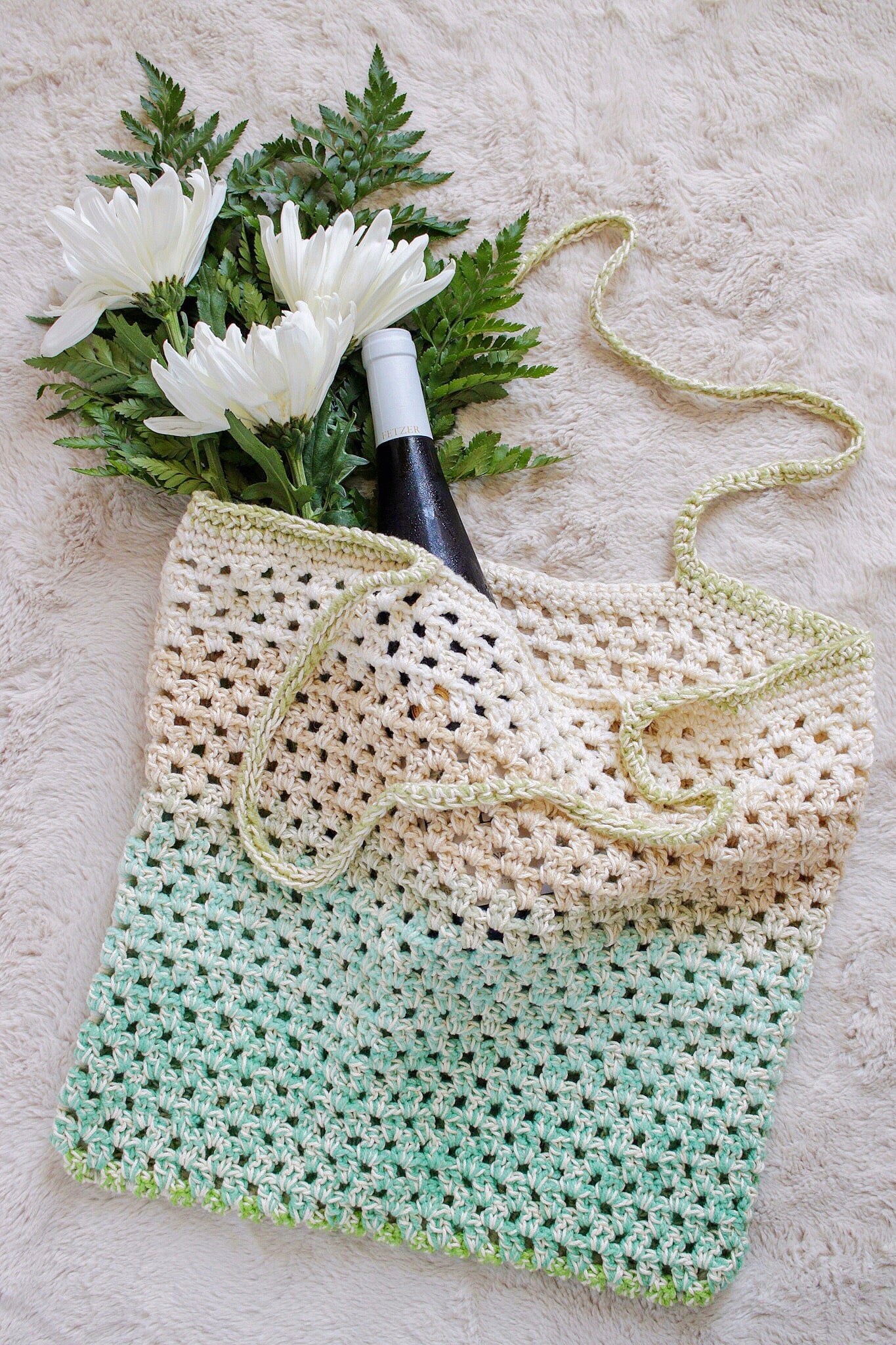 Fresh Market Tote by TL Yarn Crafts