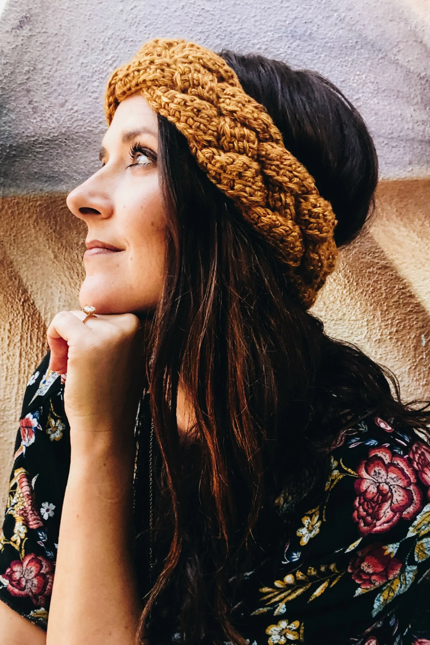 Braided Tunisian Ear Warmer by TL Yarn Crafts