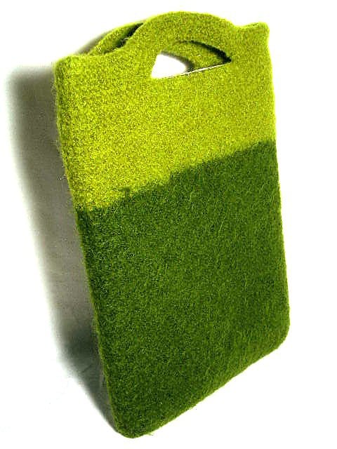 Felted Laptop Sleeve by Timary Peterson