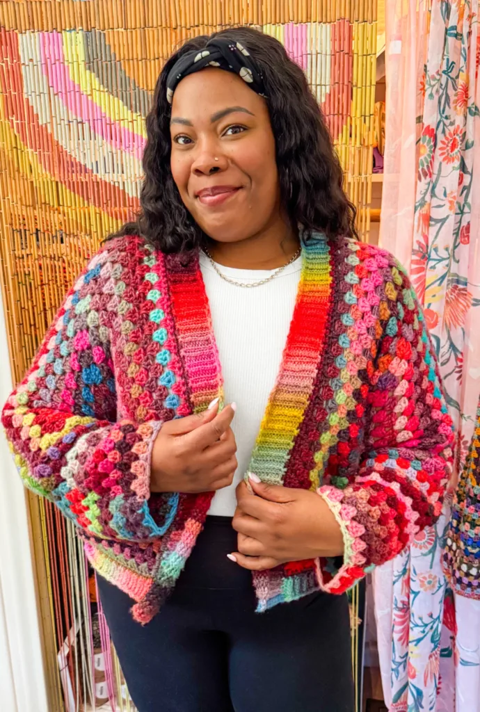 HexaGranny Cardi by TL Yarn Crafts