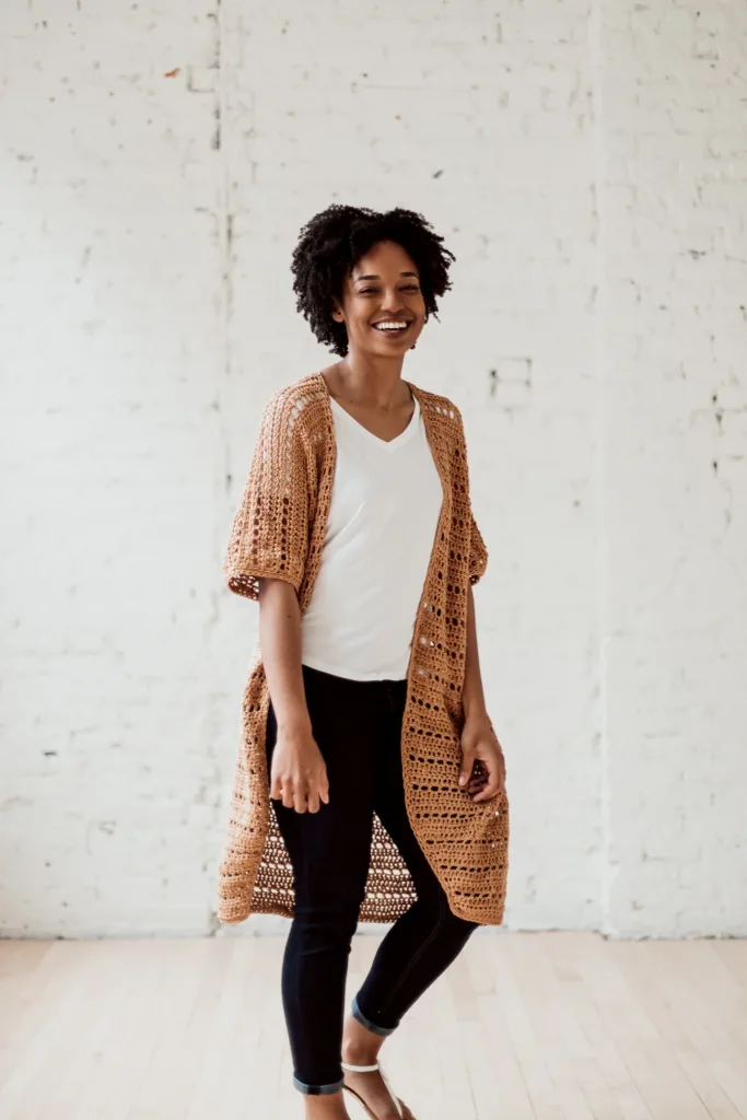 Sandbar Cardi by TL Yarn Crafts