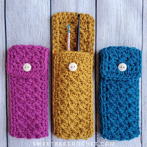 Suzette Hook Pouch by Sweet Bee Crochet