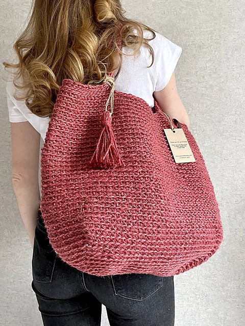 California Jute Bag by LunarCatStore