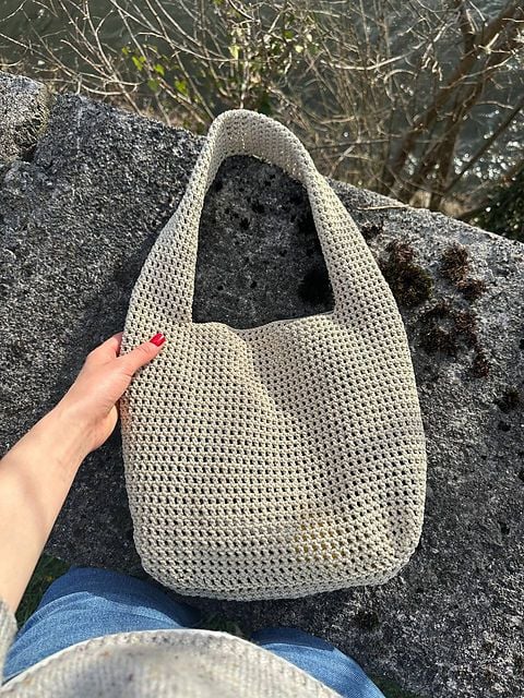 Fisherbag from Maria of KnitDiet