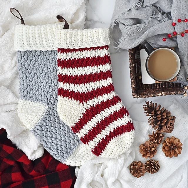 Country Cottage Stocking from Ali of The Turtle Trunk