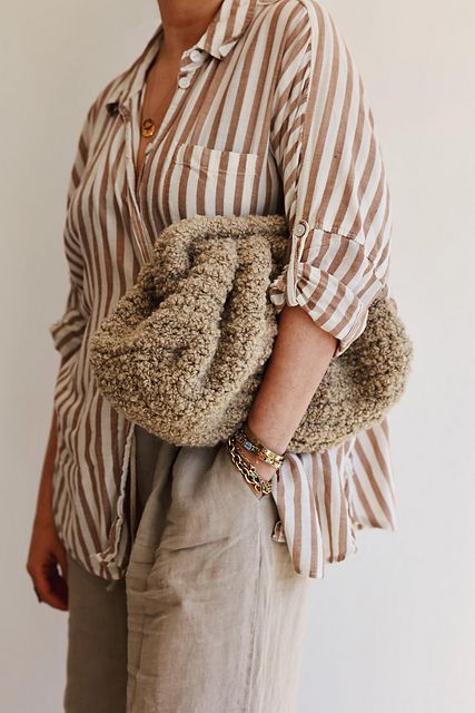 Sherpa Dumpling Clutch from Alexandra of Two of Wands
